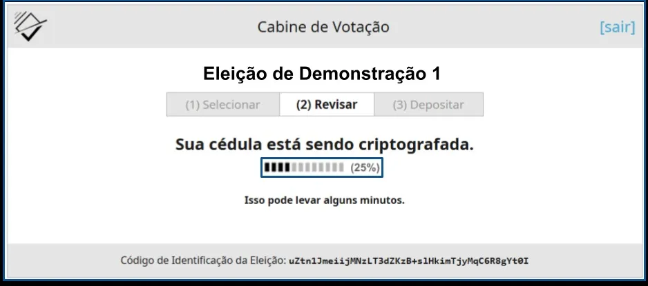 Guia passo a passo para registrar o voto