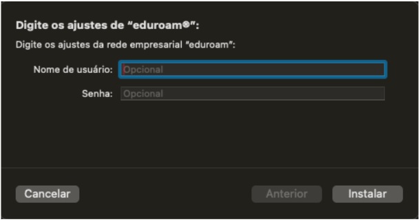 Ajustes EDUROAM
