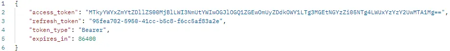Refresh token